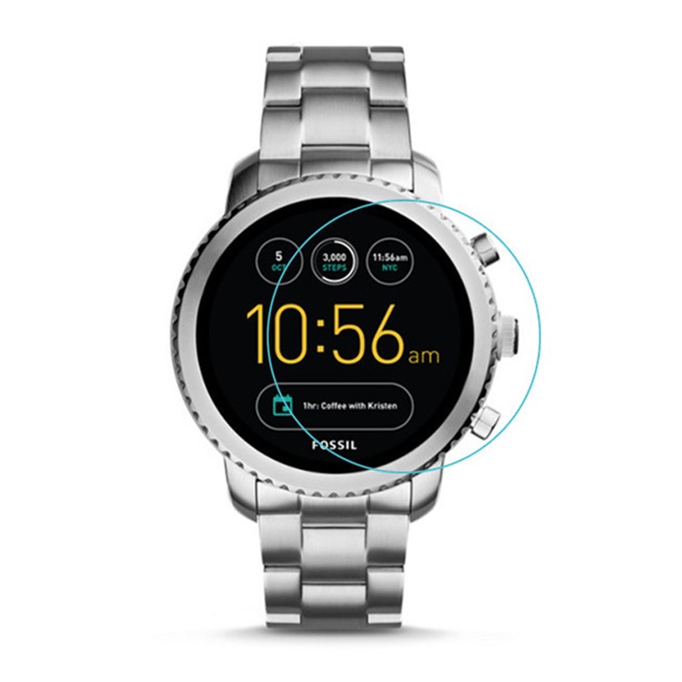 2.5D Arc Edges Tempered Glass Screen Protective Film for Fossil Q Explorist Gen 3 Smartwatch-1