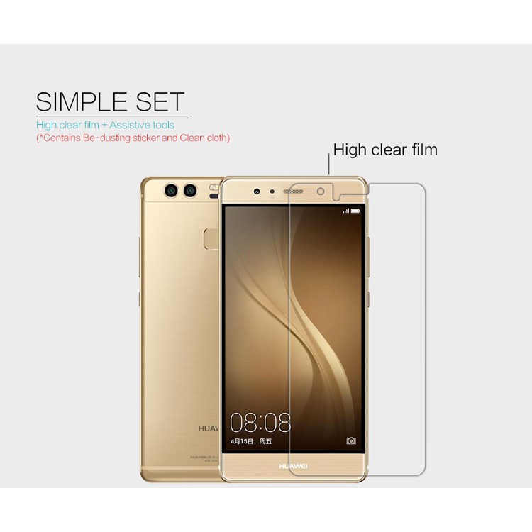 NILLKIN for Huawei P9 Anti-fingerprint HD Clear Screen Protector Film-6