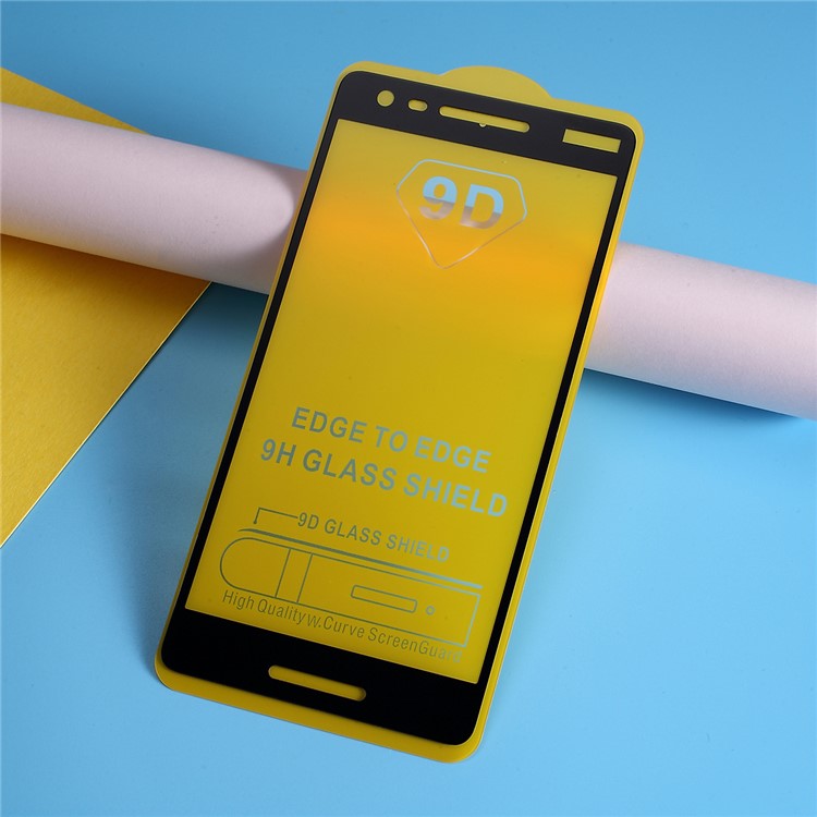 9D Tempered Glass Full Screen Protector for Nokia 2.1-5