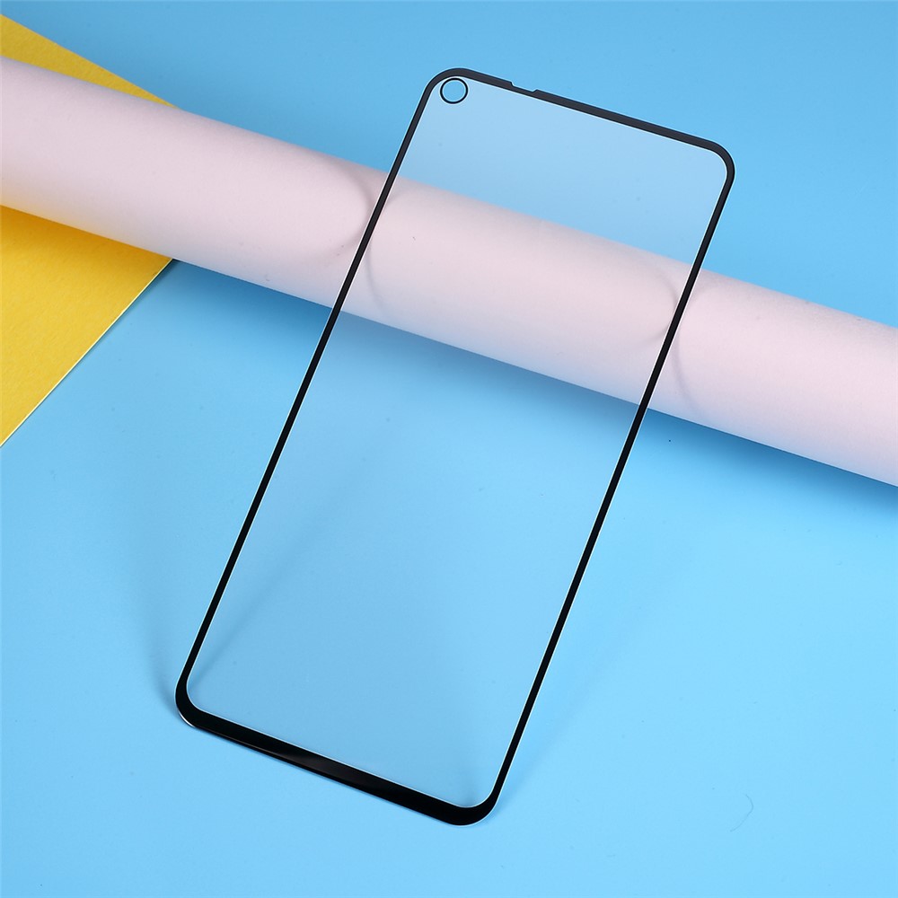 Silk Printing Full Screen Tempered Glass Protector Film (Full Glue) for Huawei Honor 20 Pro / Honor 20-1