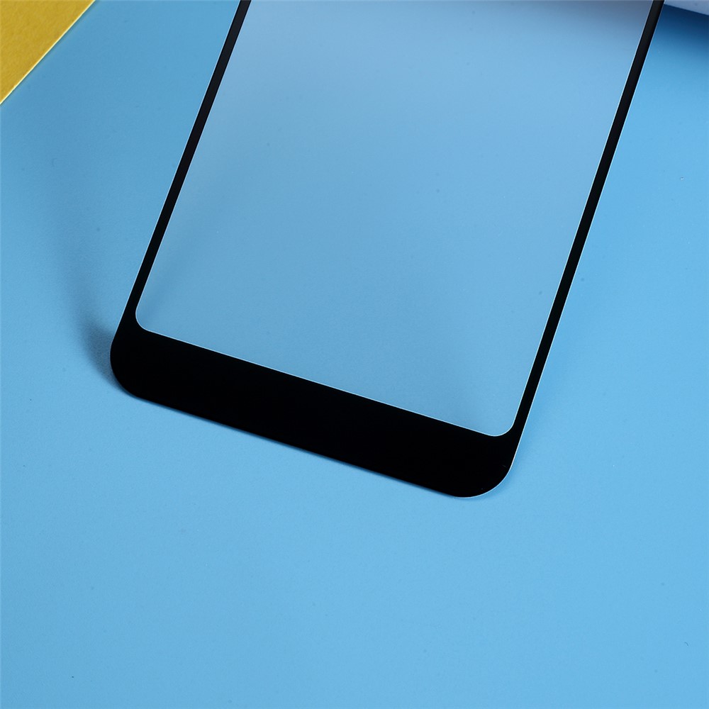 Silk Printing Full Size Tempered Glass Screen Protector (Full Glue) for Google Pixel 3a-3