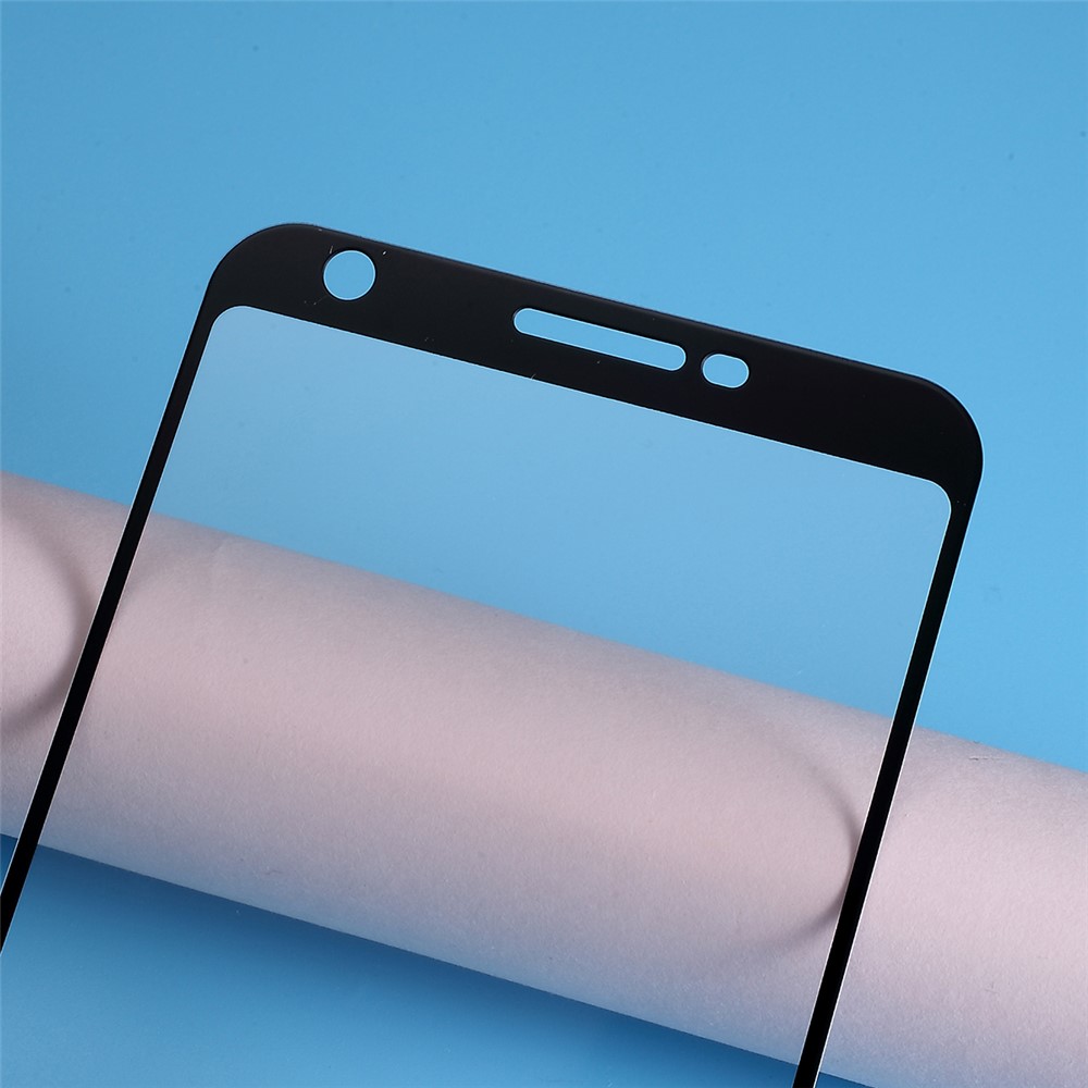 Silk Printing Tempered Glass Full Coverage Screen Film Protector (Full Glue) for Google Pixel 3a XL-2