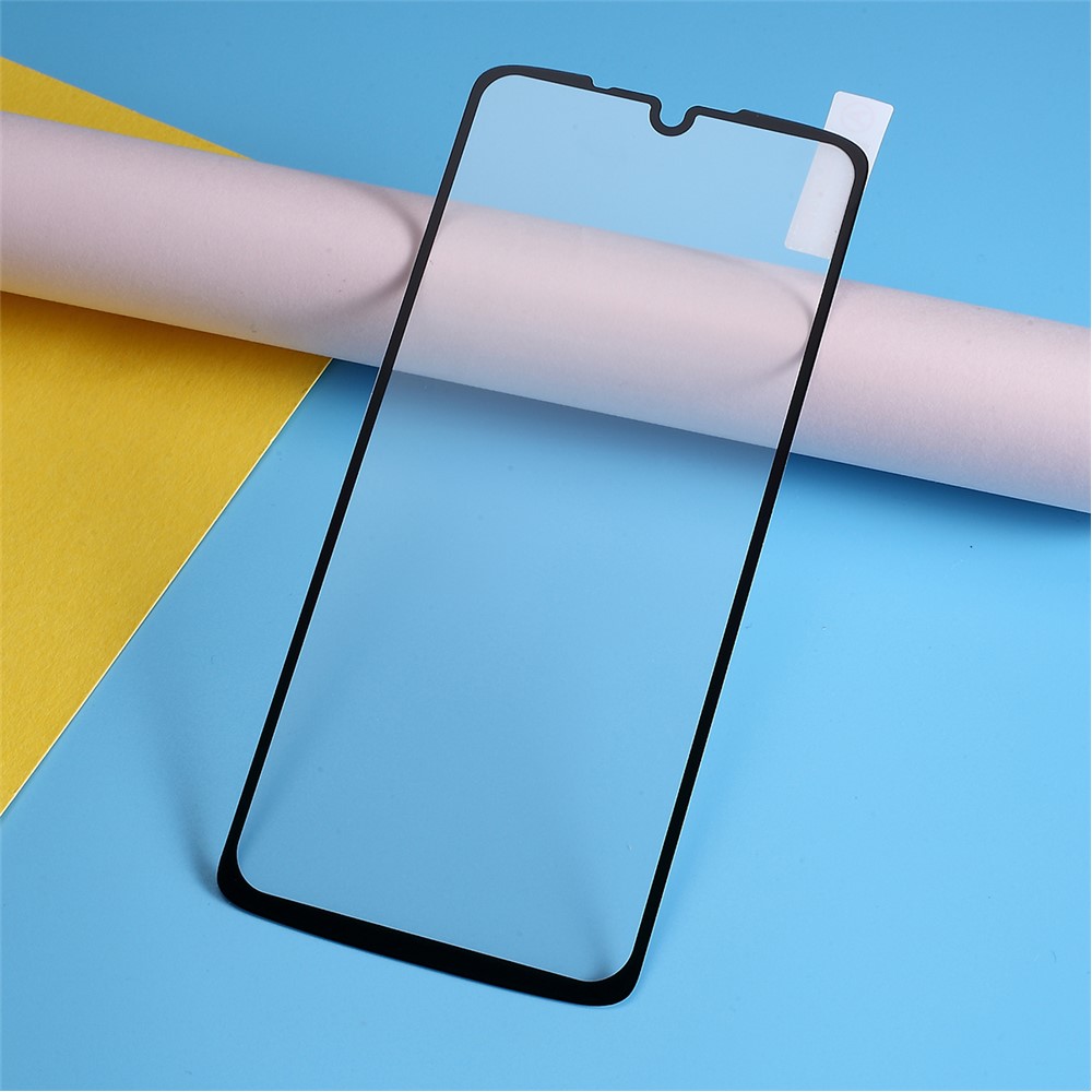 Silk Printing Tempered Glass Full Size Phone Screen Film (Full Glue) for Sony Xperia 1-1