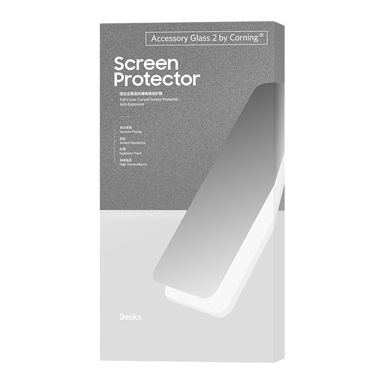 BENKS V PRO+ Corning Full Cover Anti-explosion Tempered Glass Film for iPhone XS Max 6.5 inch-8