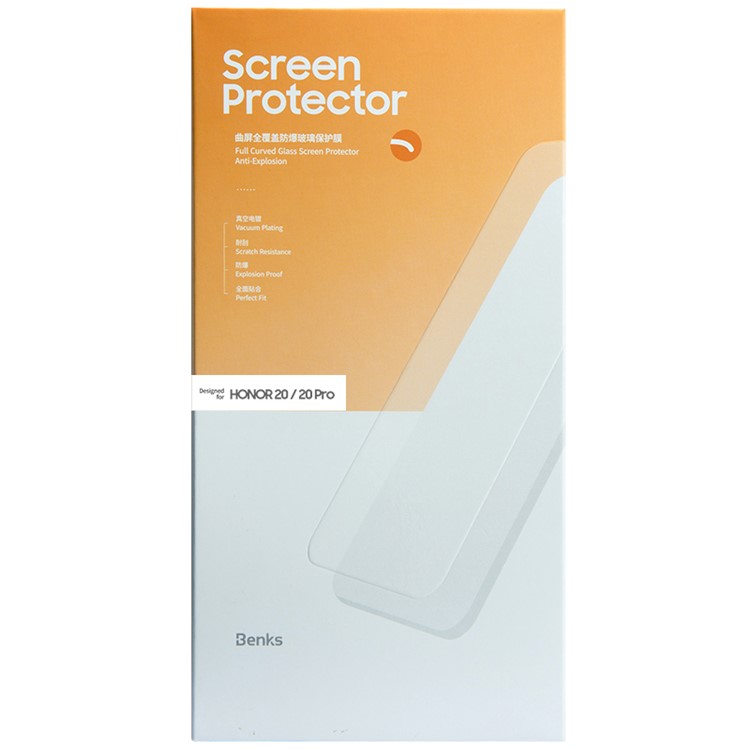Film D'écran En Verre Trempé BENKS V PRO Pour Huawei Honor 20 / 20 Pro-7