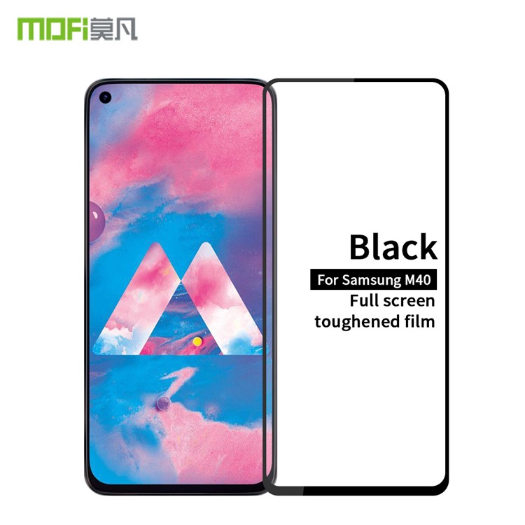 MOFI Full Screen Coverage Anti-explosion Tempered Glass Shield for Samsung Galaxy M40-1