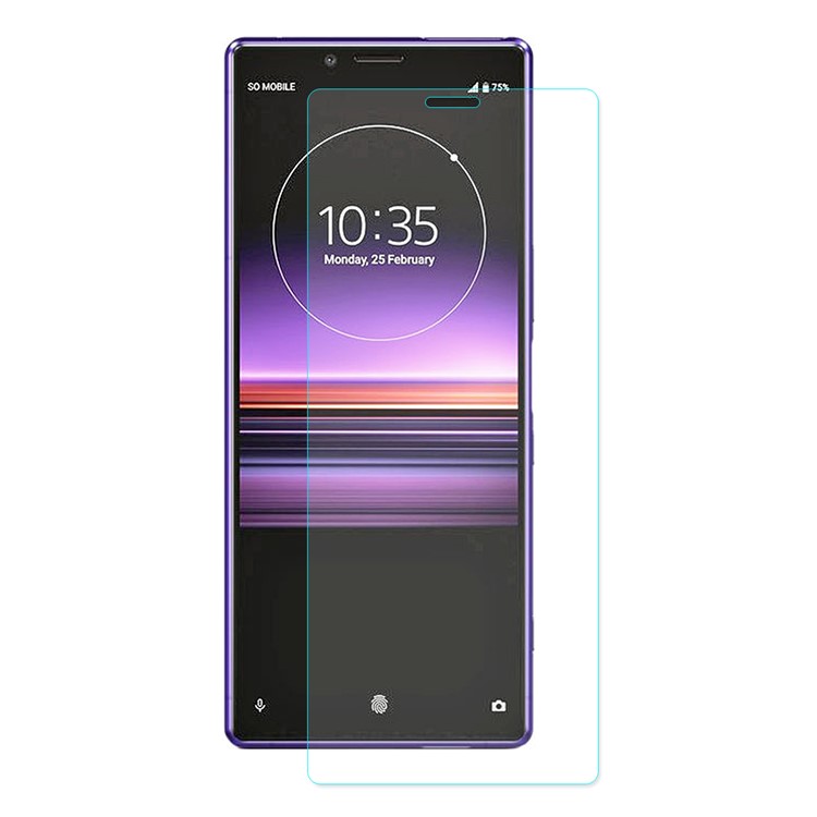 ENKAY 0.26mm 9H 2.5D Arc Edge Tempered Glass Screen Film for Sony Xperia 1-2