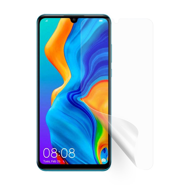 TPU Antirreflectante Película De Pantalla De Cubierta Completa Antiexplosión De Coagulación Para Huawei P30 Lite-1