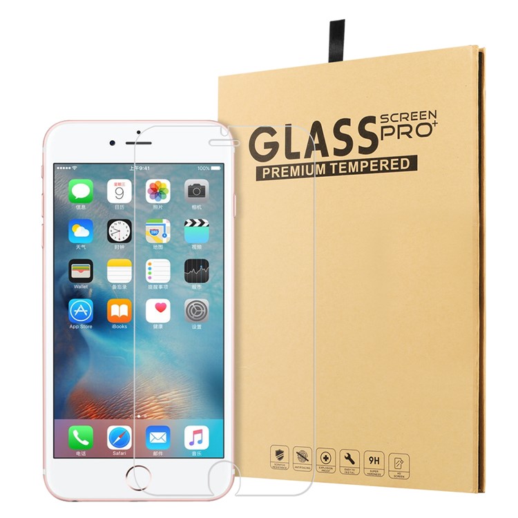 0.1mm Ultra-thin Anti-explosion 9H Arc Edge Tempered Glass Screen Protector for iPhone 6s / 6-1