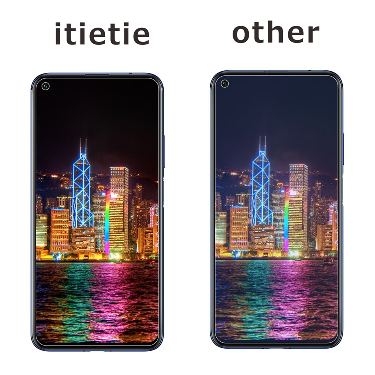 ITIETIE 2Pcs/Pack 2.5D 9H Tempered Glass Screen Protector for Huawei Honor 20-7