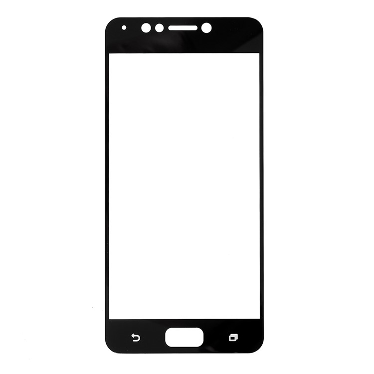 Silk Printing Full Size Tempered Glass Screen Film for Asus Zenfone 4 Max ZC520KL - Black-1