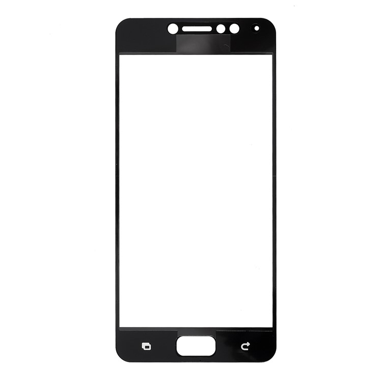 Silk Printing Full Size Tempered Glass Screen Film for Asus Zenfone 4 Max ZC520KL - Black-2