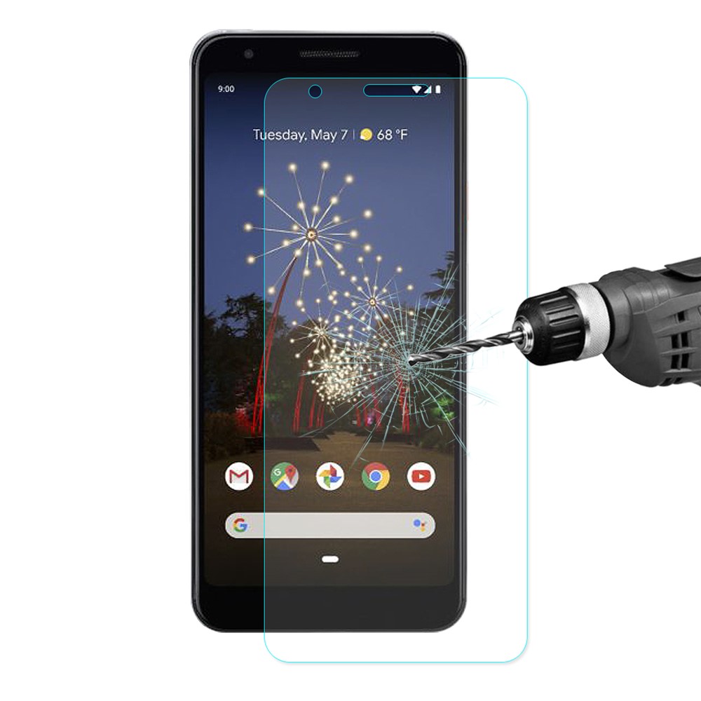 HAT PRINCE 9H 0.26mm 2.5D Tempered Glass Screen Ptotector Film for Google Pixel 3a-1