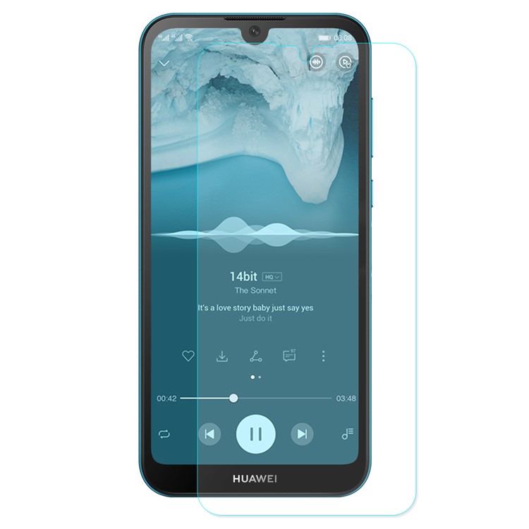 HAT PRINCE 9H 0.26mm 2.5D Tempered Glass Screen Protector Film for Huawei Y5 (2019)-2
