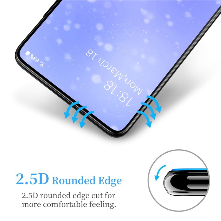 2Pcs/Set 3D 9H Tempered Glass Anti-explosion Screen Protective Film for Samsung Galaxy A80 / A90-5