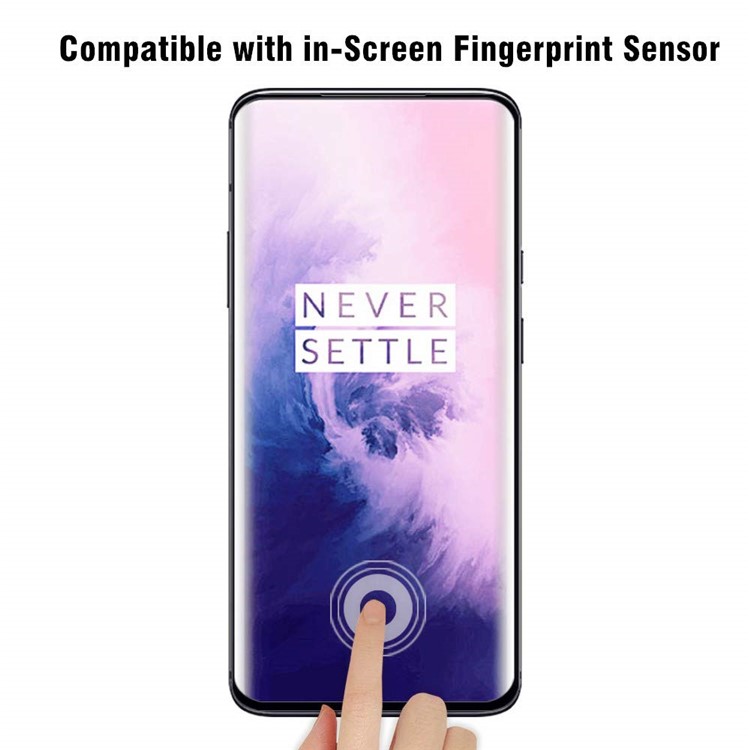 2 Pezzi / Set 3D 9H Arco Bordo Anti-esplosione Protezione In Vetro Temperato Per Oneplus 7 Pro-3