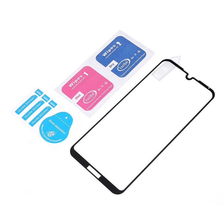 RURIHAI for Huawei Y5 (2019) Defense Full Screen Tempered Glass Protective Guard Film-5