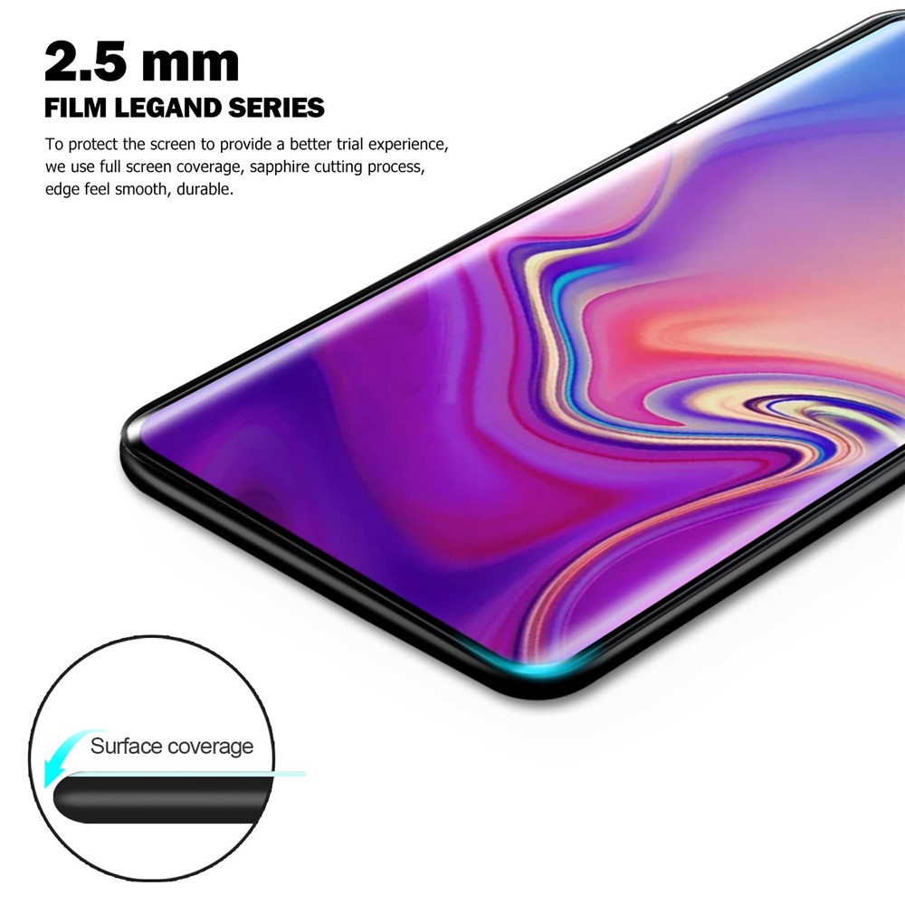 Ультра Прозрачное 3D Закаленное Стекло Полный Экран Защитная Пленка Для Samsung Galaxy Note 10 Pro-5
