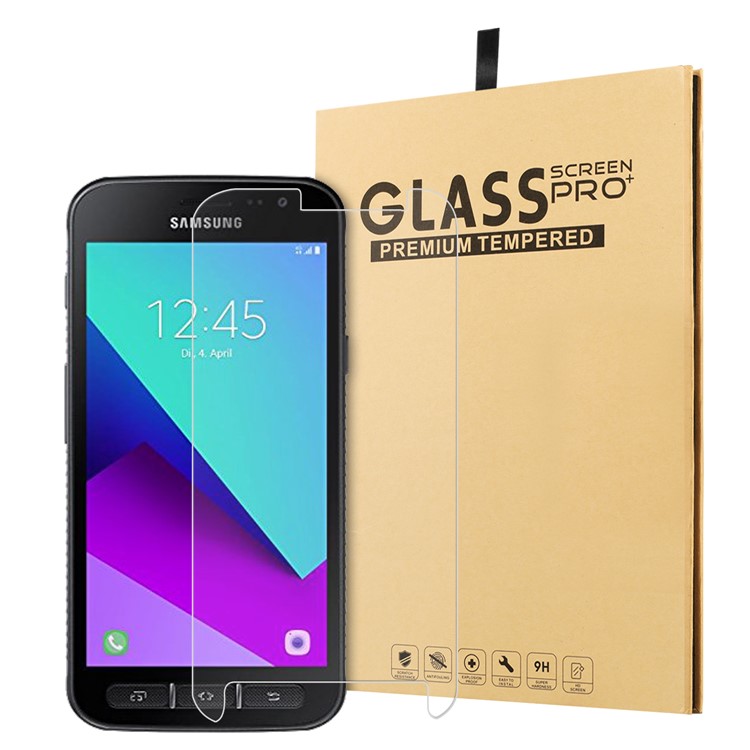 0.25mm Arc Edge Anti-explosion 9H Tempered Glass Shield for Samsung Galaxy Xcover 4s-1