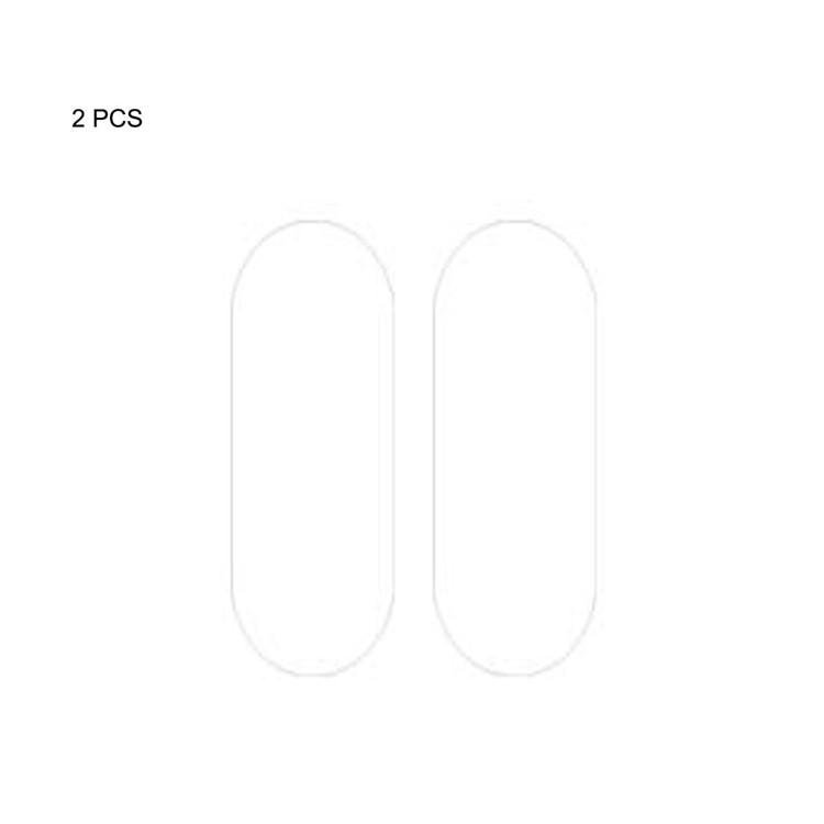 HAT PRINCE 2PCS HD Clear Soft TPU Screen Protector for Xiaomi Mi Smart Band 4-1