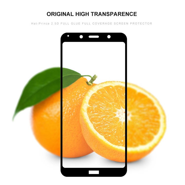 HAT PRINCE Full Glue 0.26mm 9H 2.5D Tempered Glass Full Screen Protector for Xiaomi Redmi 7A-2