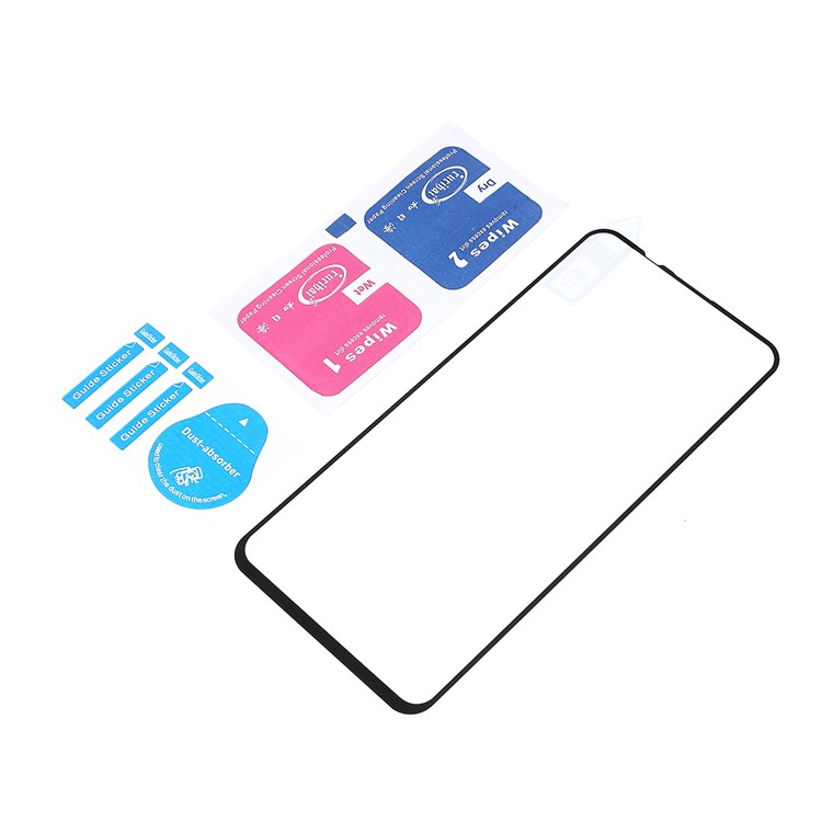 RURIHAI 0.26mm 2.5D Copertura Completa Serigrafia Pellicola Di Protezione Dello Schermo In Vetro Temperato Per Huawei Honor 20 Pro-5