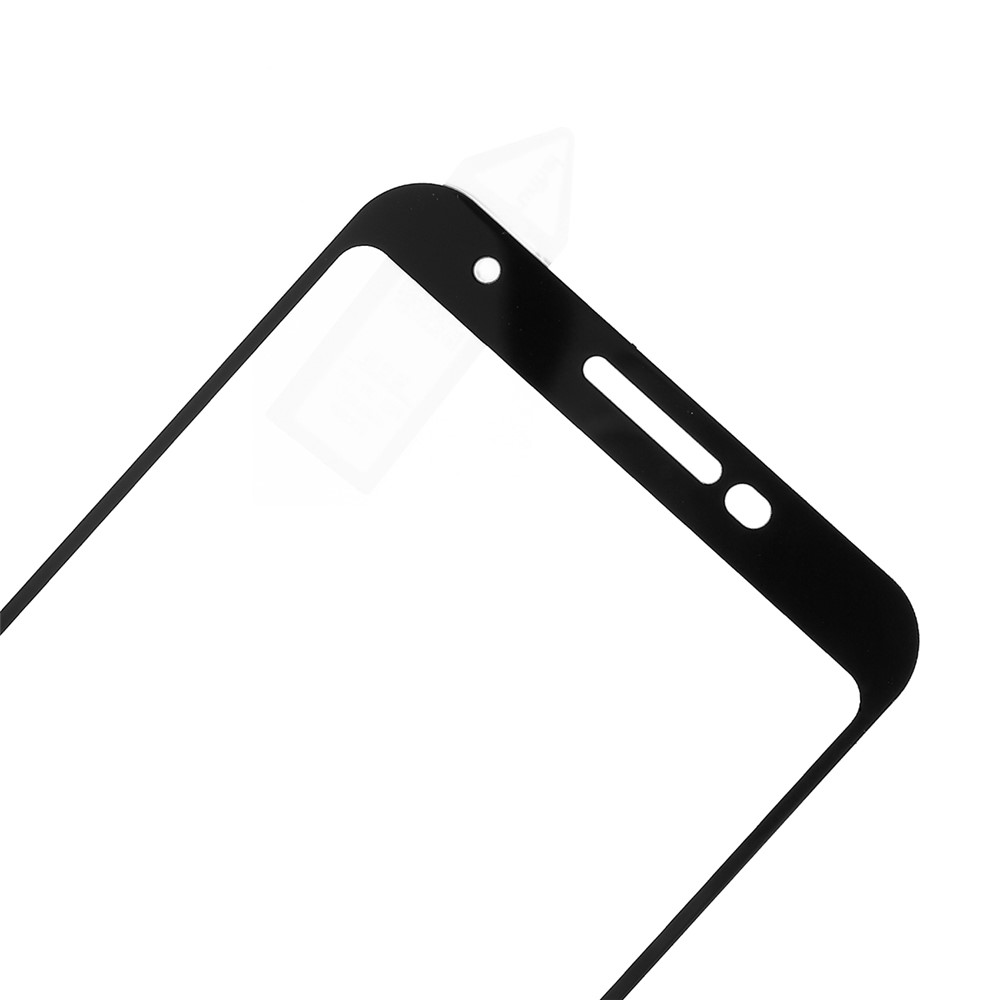 RURIHAI 0.26mm 2.5D Full Covering Silk Printing Tempered Glass Screen Film for Google Pixel 3a-3
