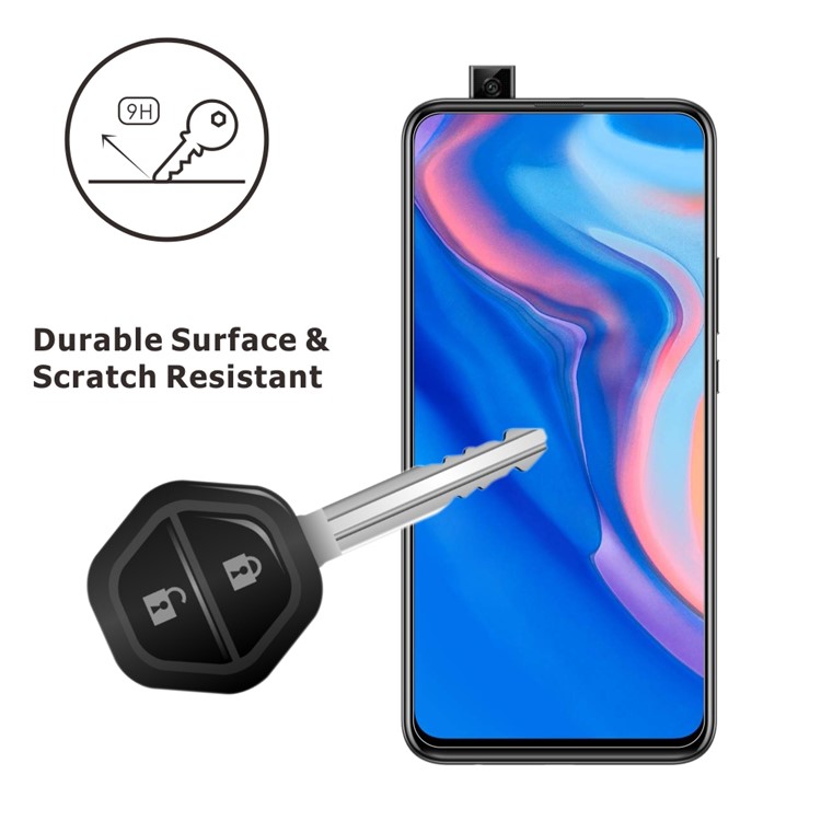 ITIETIE 2Pcs/Pack 2.5D 9H Tempered Glass Screen Film for Huawei P Smart Z / Y9 Prime 2019-4