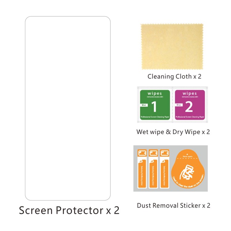 ITIETIE 2Pcs/Pack 2.5D 9H Anti-explosion Anti-fingerprint Tempered Glass Screen Film for Xiaomi Redmi K20 / Mi 9T / Redmi K20 Pro / Mi 9T Pro-7