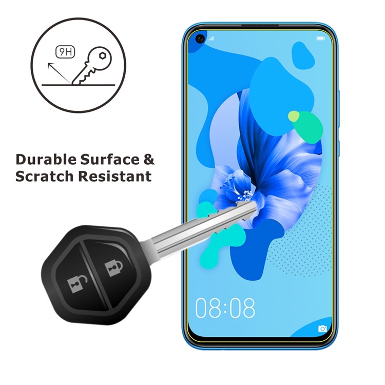 ITIETIE 2Pcs/Pack 2.5D 9H Tempered Glass Screen Film for Huawei P20 lite (2019) / nova 5i-4