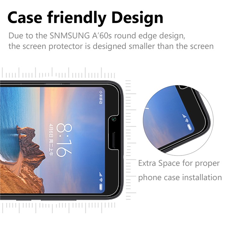 0.25mm 9H Full Size Tempered Glass Screen Protective Film for Xiaomi Redmi 7A-3