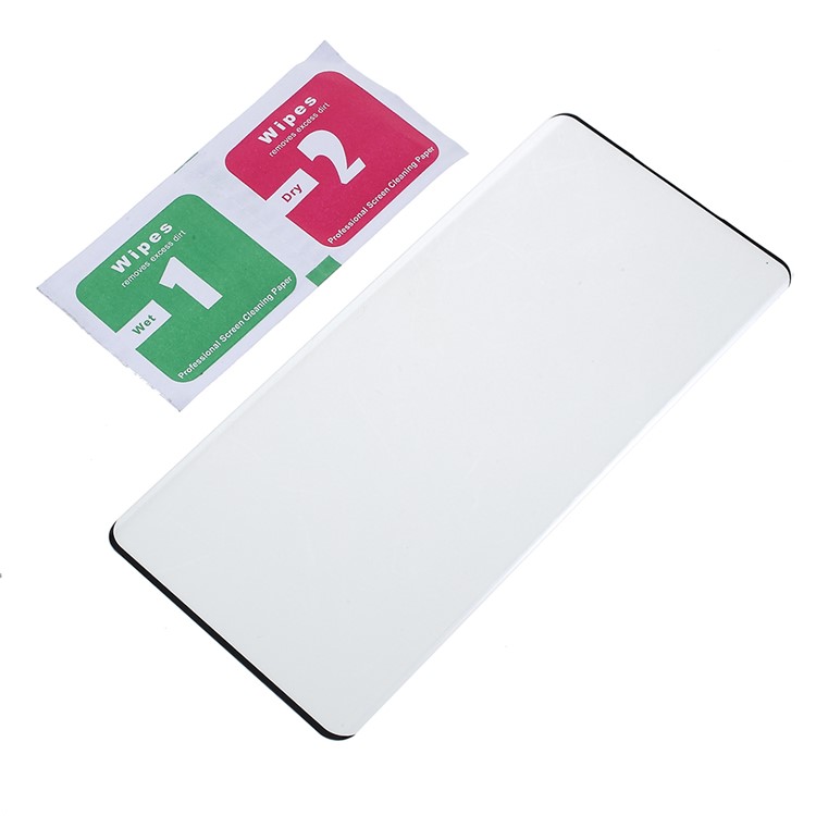 Protecteur D'écran En Verre Trempé Couvrant L'impression En Soie Couvrant Pour Samsung Galaxy Note 10 Pro-4