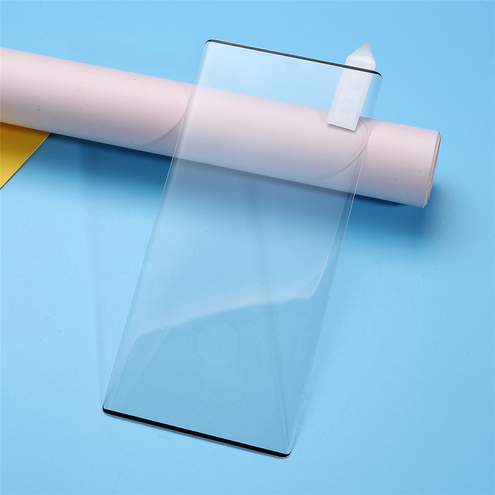 RURIHAI 0.26mm Pellicola Di Protezione Dello Schermo In Vetro Temperato Anti-impronta 3D Curvo Per Samsung Galaxy Note 10 Pro-5