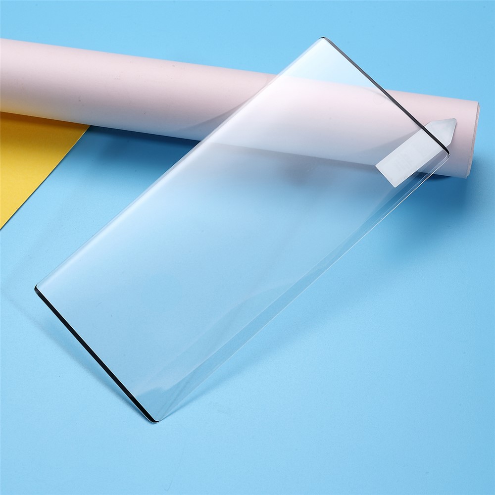 RURIHAI 0.26mm Pellicola Di Protezione Dello Schermo In Vetro Temperato Anti-impronta 3D Curvo Per Samsung Galaxy Note 10 Pro-8