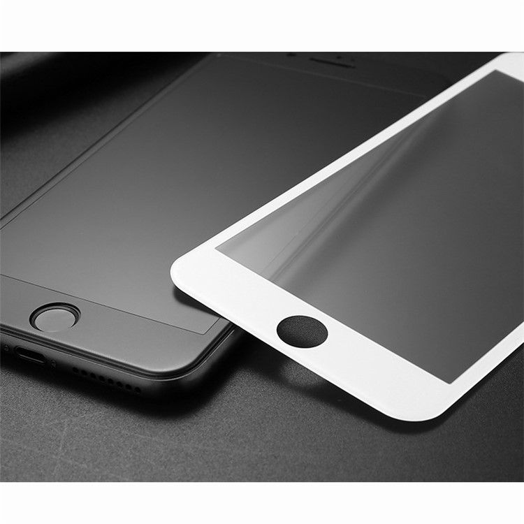 AMORUS 0.3mm Thickness 3D Curved Frosted Full Tempered Glass Screen Protector Film for iPhone 6/6s - White-2