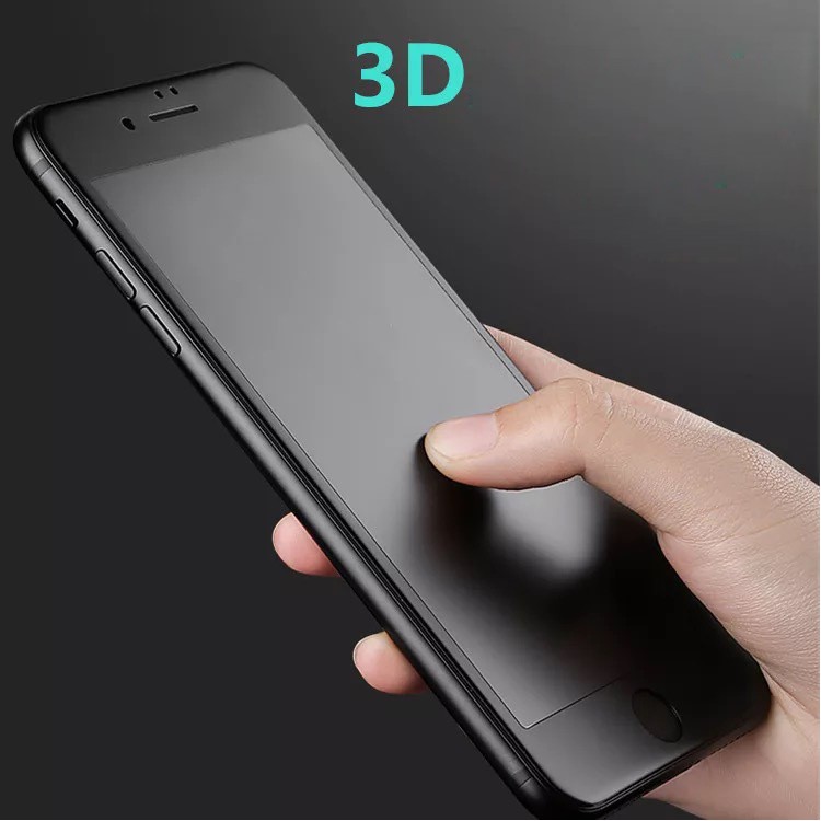AMORUS 0.3mm Thickness 3D Curved Frosted Full Tempered Glass Phone Screen Protector Film for iPhone 7 Plus/8 Plus - Black-4