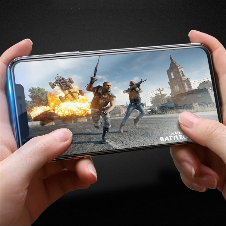 AMORUS 0.3mm Matte 3D Curved Full Cover Tempered Glass Screen Protector for Apple iPhone (2019) 5.8 inch / XS/X 5.8 inch - Black-8