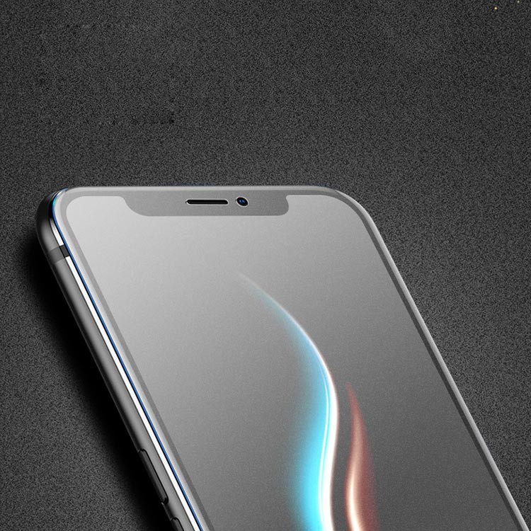 AMORUS 0.3mm 3D Curved Frosted Full Tempered Glass Screen Protector for Apple iPhone XS Max 6.5 inch - Black-5