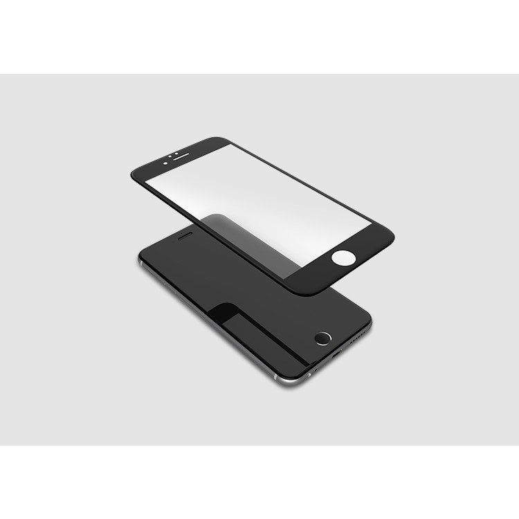 NILLKIN 3D CP + MAX Für IPhone 6s 6 Vollflächige Gewölbte Anti-Explosions-Hartglasfolie - Schwarz-10