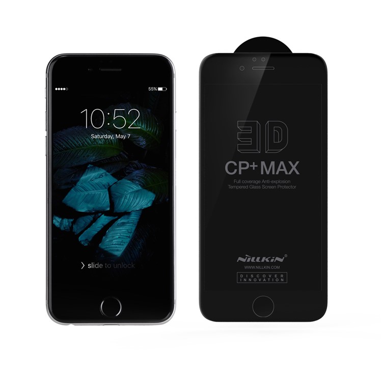 NILLKIN 3D CP + MAX Für IPhone 6s 6 Vollflächige Gewölbte Anti-Explosions-Hartglasfolie - Schwarz-5