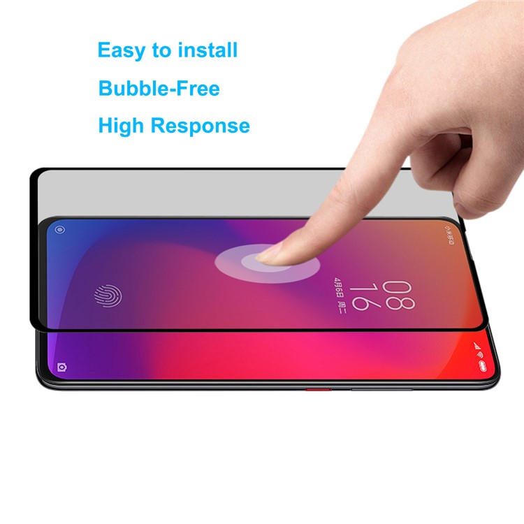 HAT PRINCE 0.26mm 9H 2.5D [Privacy Protection] Tempered Glass Full Screen Protector for Xiaomi Redmi K20/K20 Pro/Mi 9T/Mi 9T Pro-5