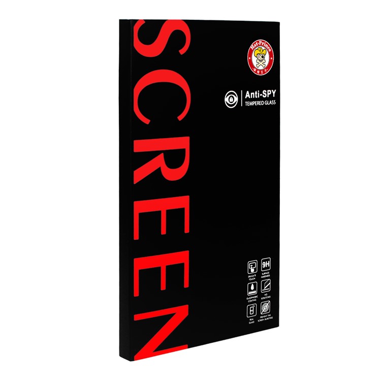 HAT PRINCE 0.26mm 9H 2.5D [Privacy Protection] Tempered Glass Full Screen Protector for Xiaomi Redmi K20/K20 Pro/Mi 9T/Mi 9T Pro-9