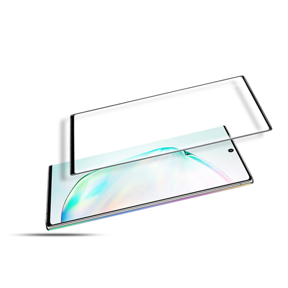 AMORUS 3D Full Coverage Curved Tempered Glass Screen Film (Fingerprint Unlock) for Samsung Galaxy Note 10 Pro-6