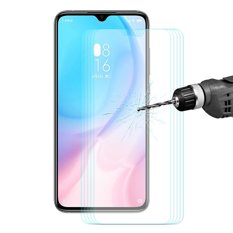 5Pcs HAT PRINCE 9H 0.26mm 2.5D Tempered Glass Screen Protector Film for Xiaomi Mi CC9 / Mi CC9 Meitu Edition-2