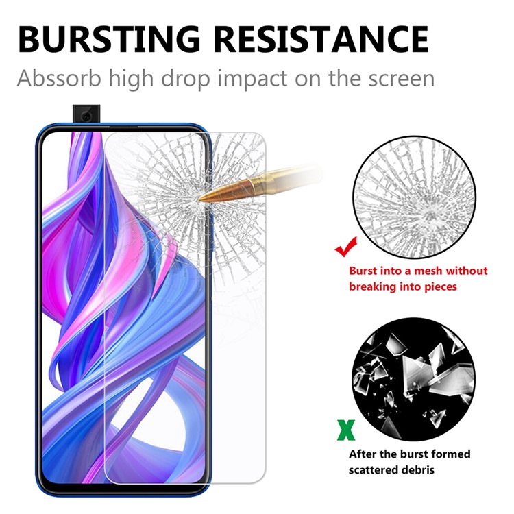 0.25mm 9H Full Size Tempered Glass Screen Protective Film for Huawei Honor 9X-5