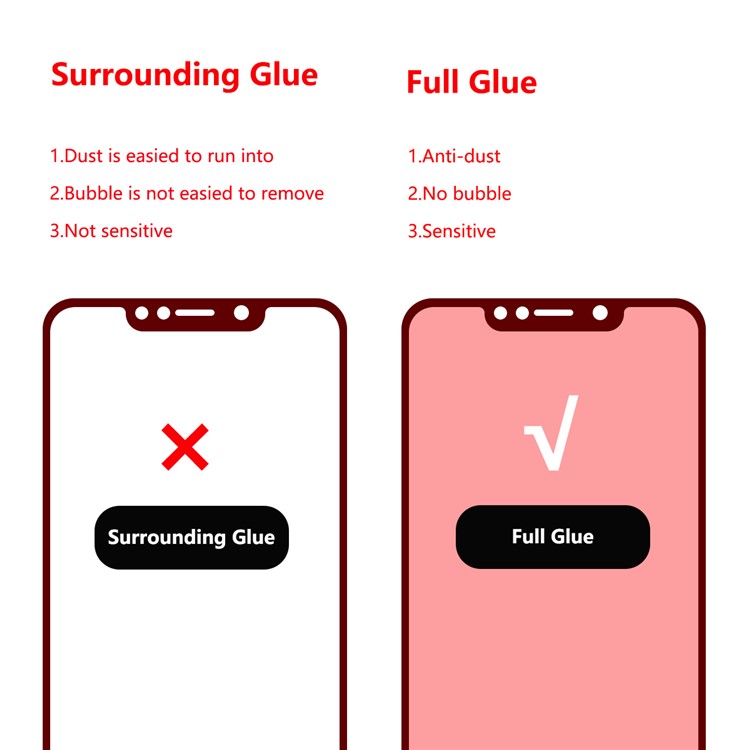 HAT PRINCE 0.26mm 9H 2.5D Arc Edge Tempered Glass Screen Guard Protector for LG W10-3