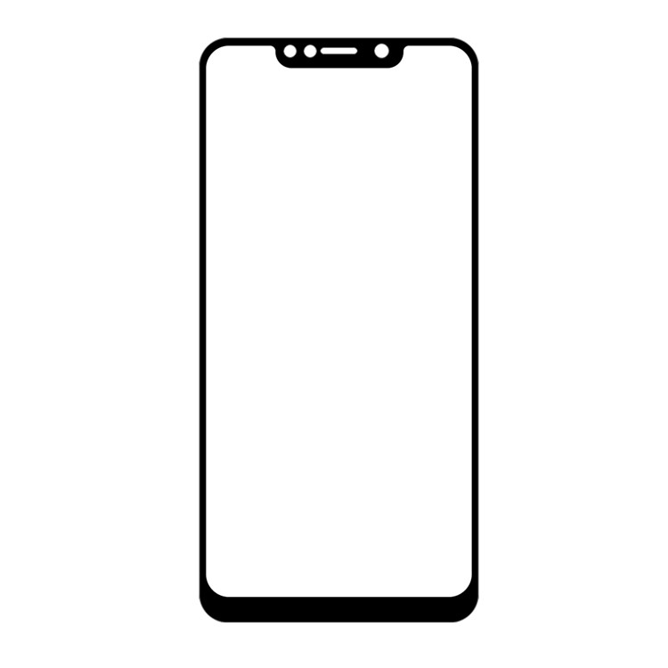 HAT PRINCE 0.26mm 9H 2.5D Arc Edge Tempered Glass Screen Guard Protector for LG W10-5