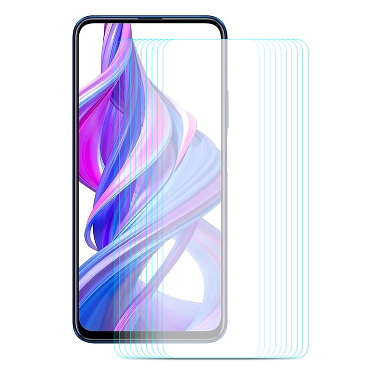10Pcs ENKAY 0.26mm 9H 2.5D Arc Edge Tempered Glass Screen Protector Film for Huawei Honor 9X (For China) / Honor 9X Pro-2
