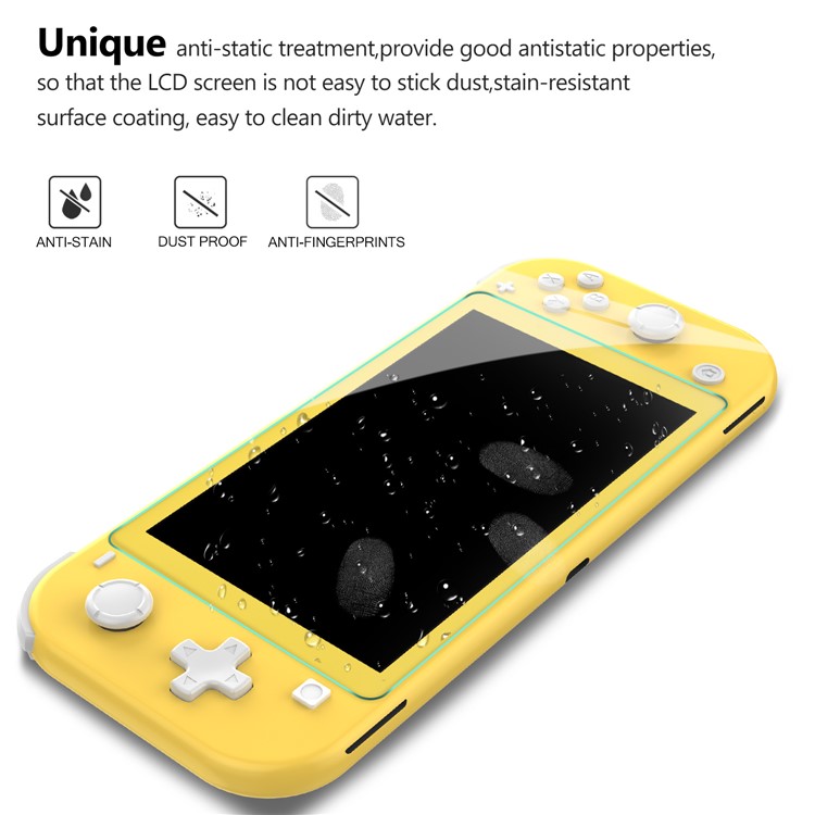 IVSO Ultra Clear Tempered Glass Screen Protective Film for Switch Lite-5