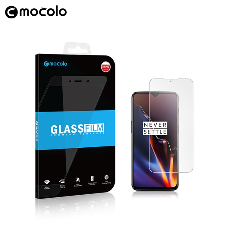 MOCOLO Ultra Thin Clear Tempered Glass Screen Protective Film for OnePlus 7 / 6T-5